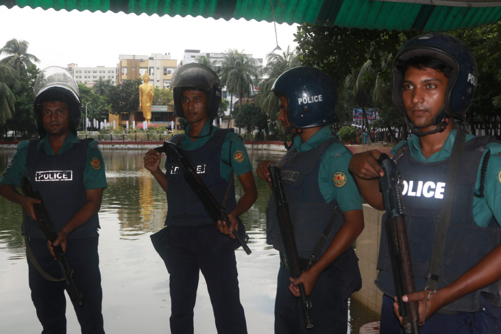 Security for Buddhist community in Dhaka after Rohingya crisis