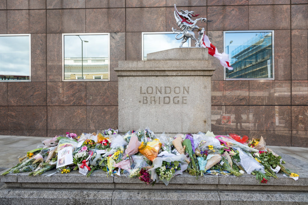 London Bridge tribute to terrorist victims