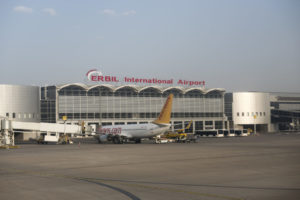 Erbil International Airport in northern Iraq