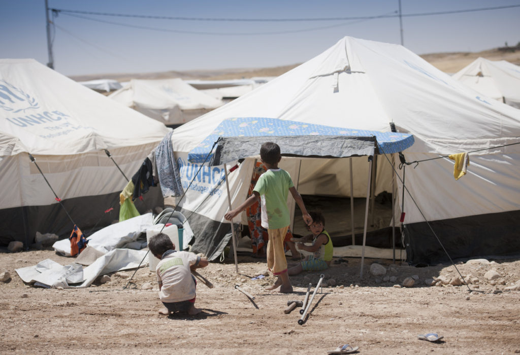 Children in IDP camp