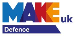 MAKE Uk Defence logo
